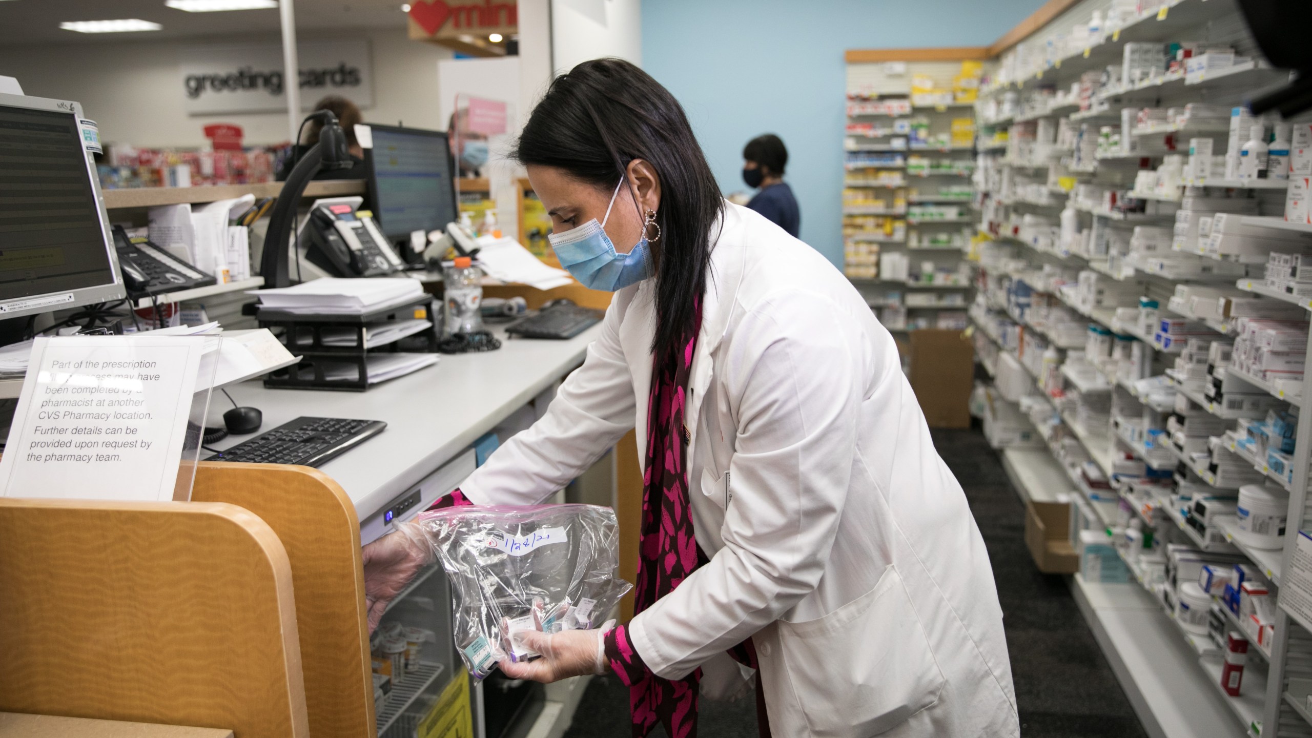 CVS Pharmacy Begins Administering COVID-19 Vaccines on Jan. 28, 2021, in Fall River, Mass. (Scott Eisen/CVS Health via AP Images)