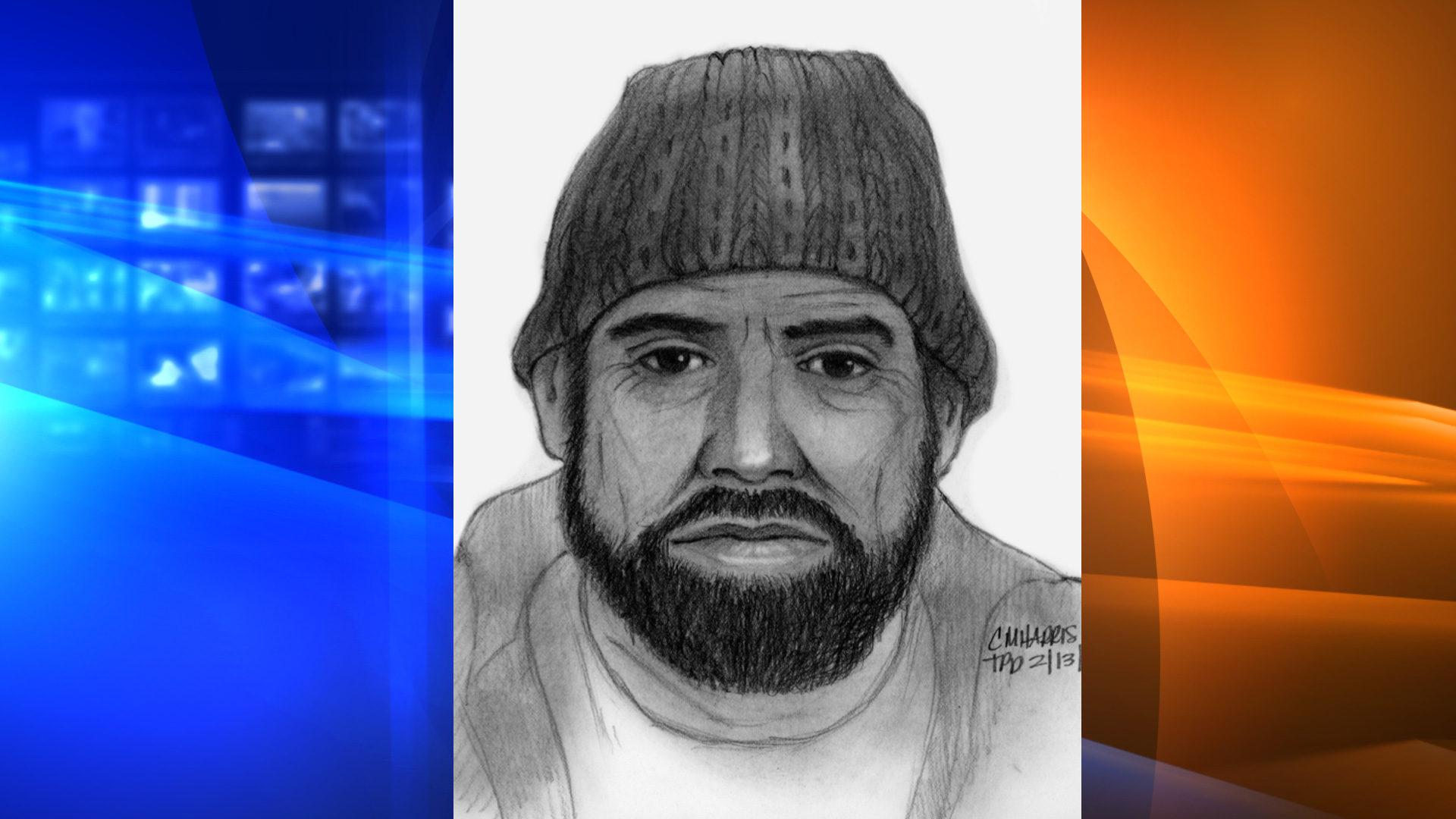 The Torrance Police Department released this sketch on Feb. 15, 2021, of a man who committed a lewd act against a juvenile in Manhattan Beach.