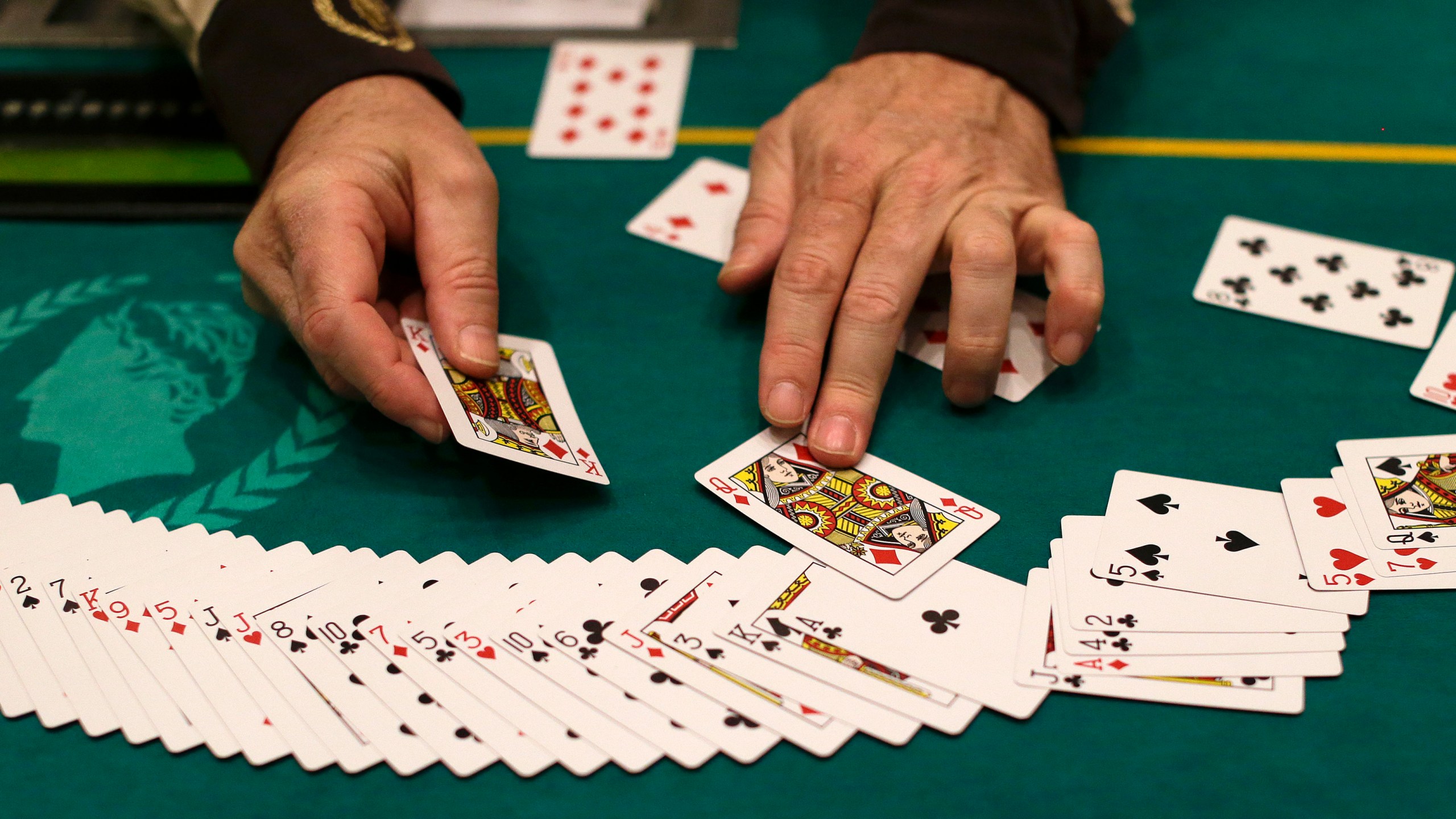 Deck of cards seen in this undated file photo. (AP Photo/Julie Jacobson, File)