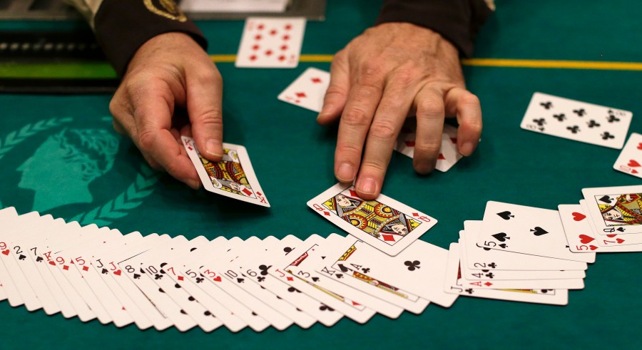 Deck of cards seen in this undated file photo. (AP Photo/Julie Jacobson, File)