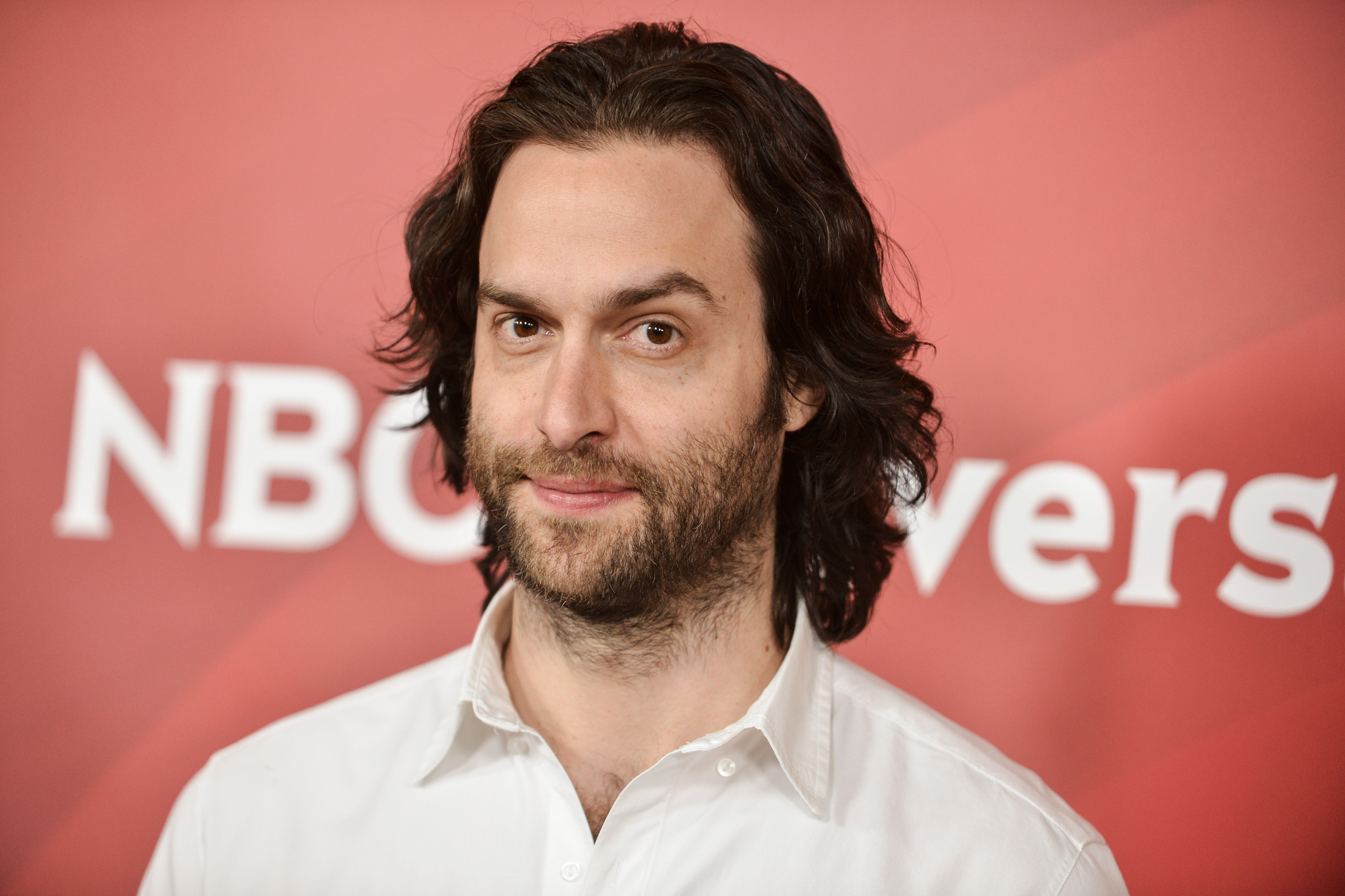 Chris D'Elia arrives at the NBC Universal Summer Press Day in Pasadena on April 8, 2014. (Richard Shotwell / Invision / Associated Press)