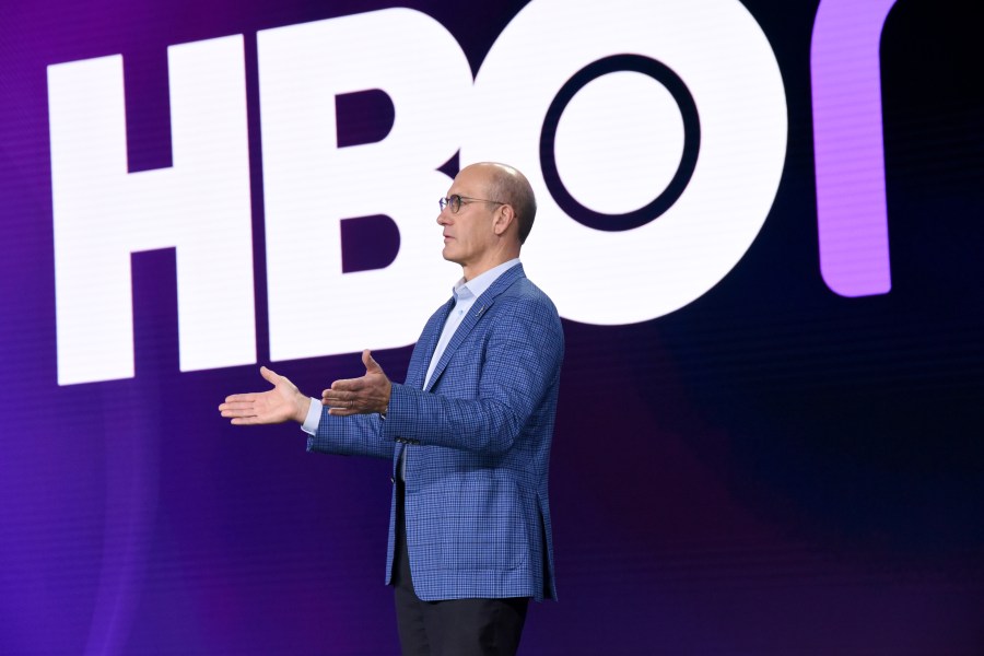 John Stankey, President and Chief Operating Officer of AT&T and Chief Executive Officer of WarnerMedia, speaks onstage at HBO Max WarnerMedia Investor Day Presentation at Warner Bros. Studios on Oct. 29, 2019 in Burbank, California. (Presley Ann/Getty Images for WarnerMedia)