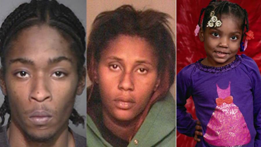 Ronald Greer (L) Bianca Stanch (C) and Samiah Downing (R) are seen in undated photos released by the San Bernardino County District Attorney's Office on March 17, 2021.