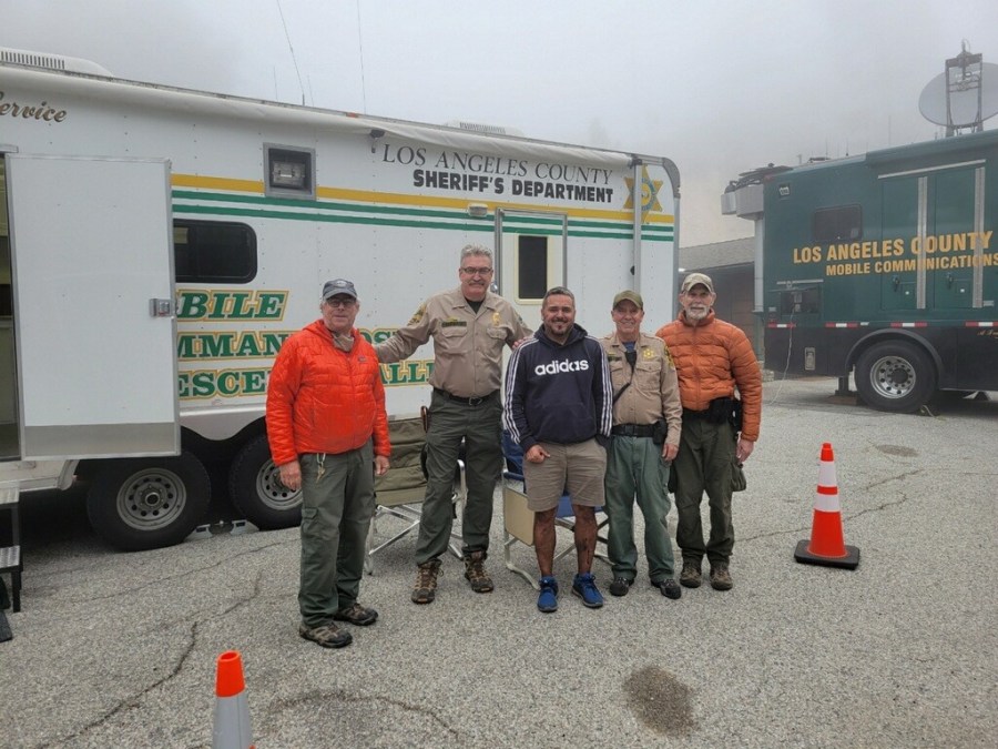 Search teams were deployed in the Mt. Waterman area of the San Gabriel Mountains to find hiker Rene Compean who was reported missing April 12, 2021. (Los Angeles County Sheriff's Department)