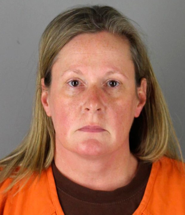 This booking photo released April 14, 2021, by the Hennepin County Sheriff's Office shows Kim Potter, a former Brooklyn Center police officer who fatally shot Daunte Wright. (via AP)