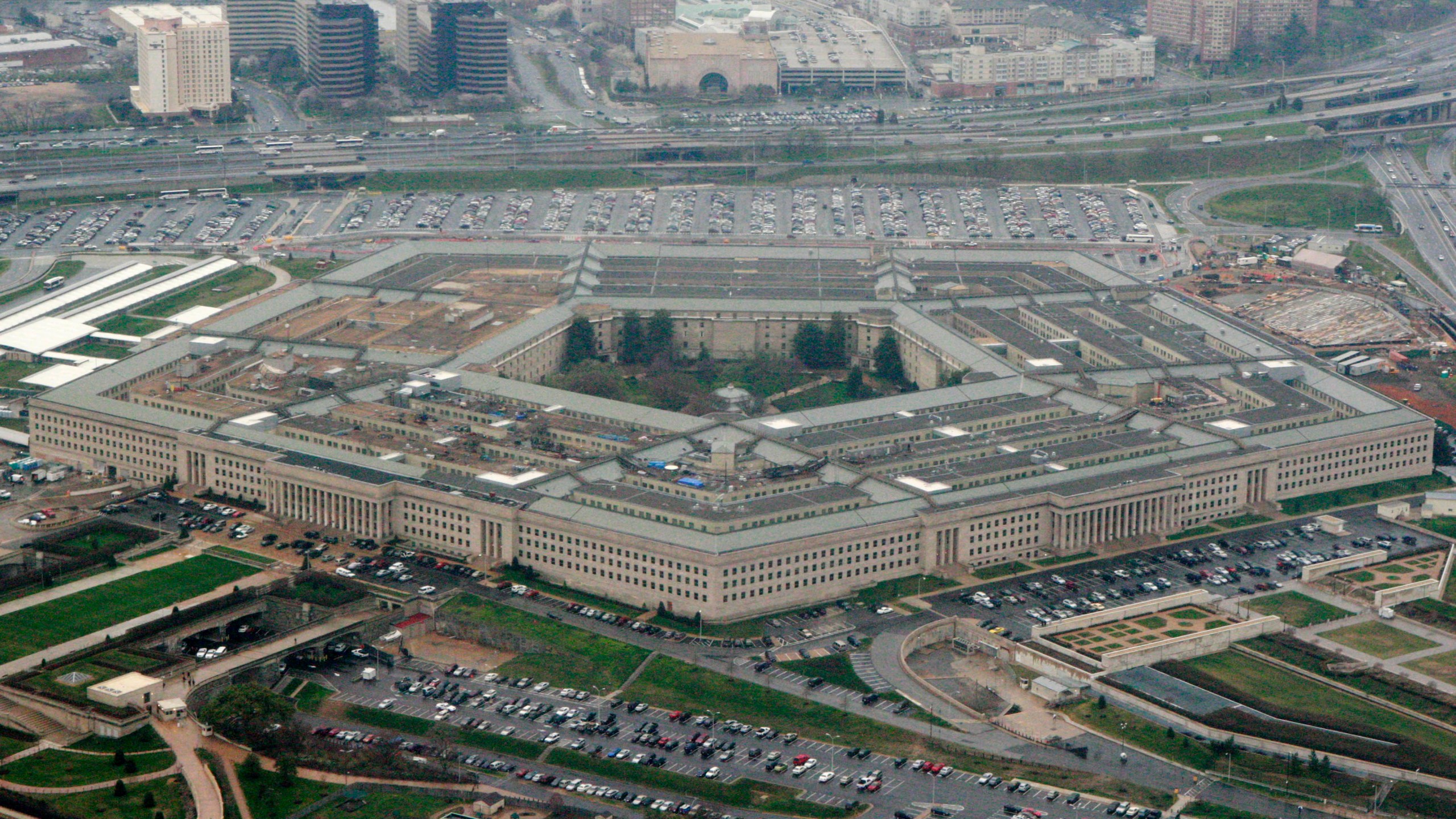 This March 27, 2008, file photo, shows the Pentagon in Washington. (AP Photo/Charles Dharapak, File)