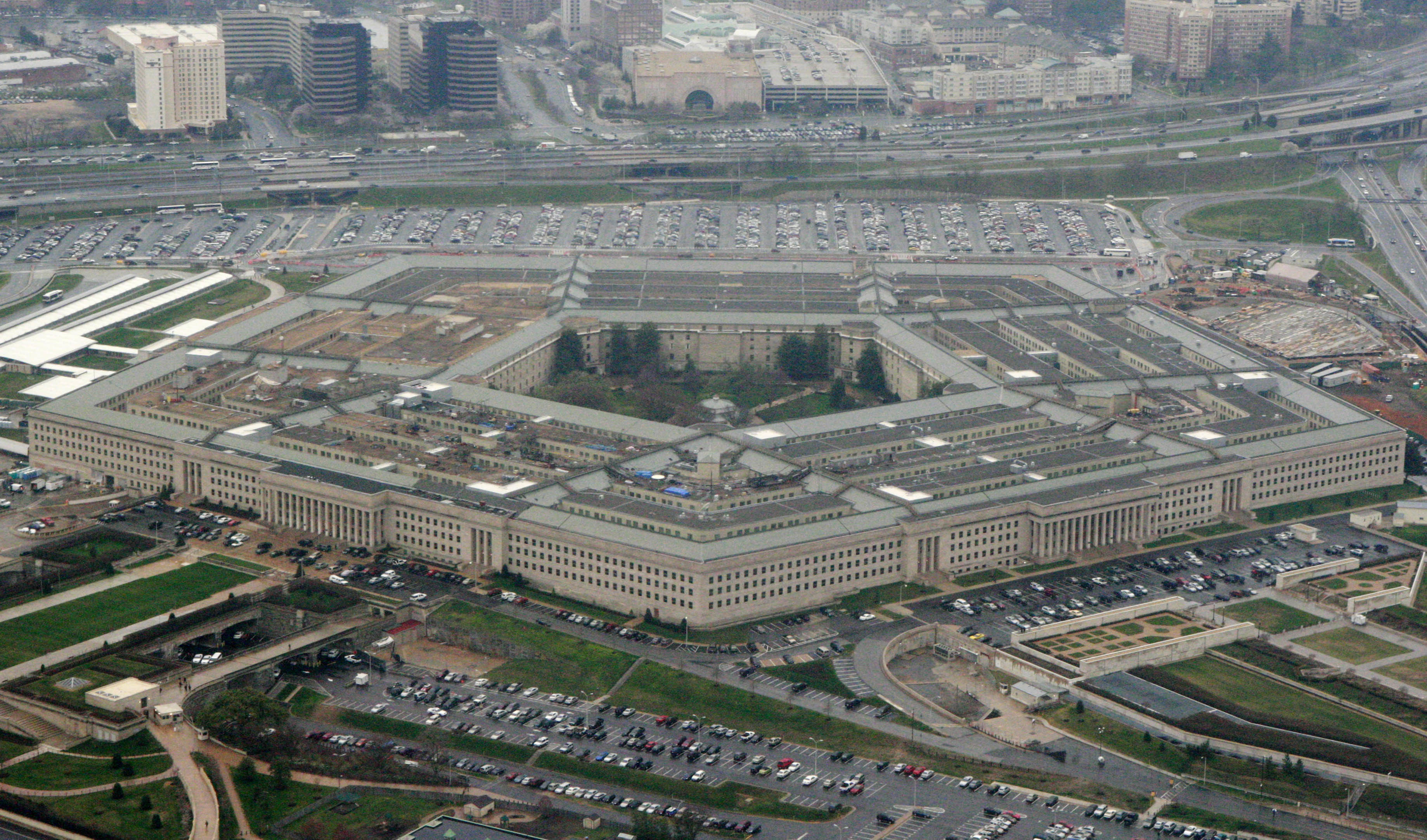 This March 27, 2008, file photo, shows the Pentagon in Washington. (AP Photo/Charles Dharapak, File)