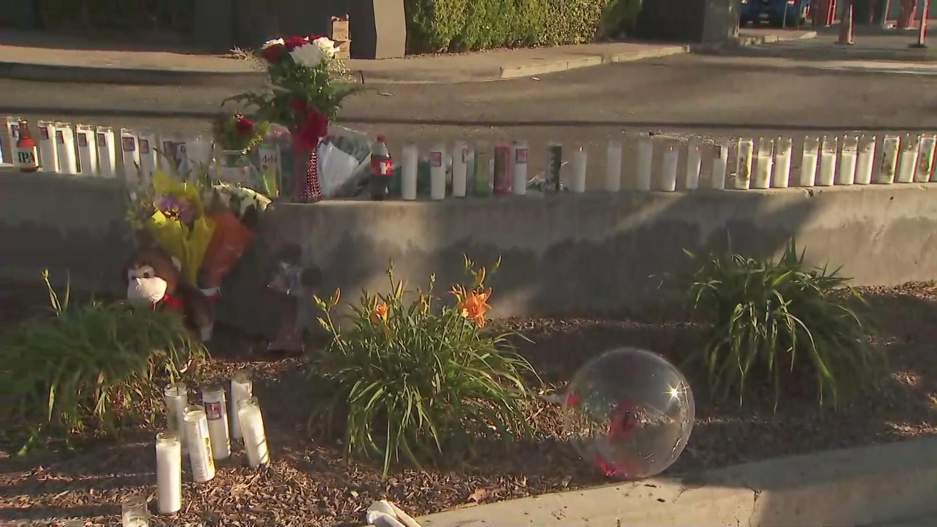 A vigil was held in Los Angeles on April 27, 2021, following the death of Alexis Carbajal. (KTLA)