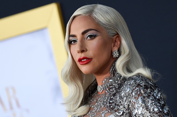 Singer/actress Lady Gaga attends the premiere of "A star is born" at the Shrine Auditorium in Los Angeles, California on September 24, 2018. (VALERIE MACON/AFP via Getty Images)