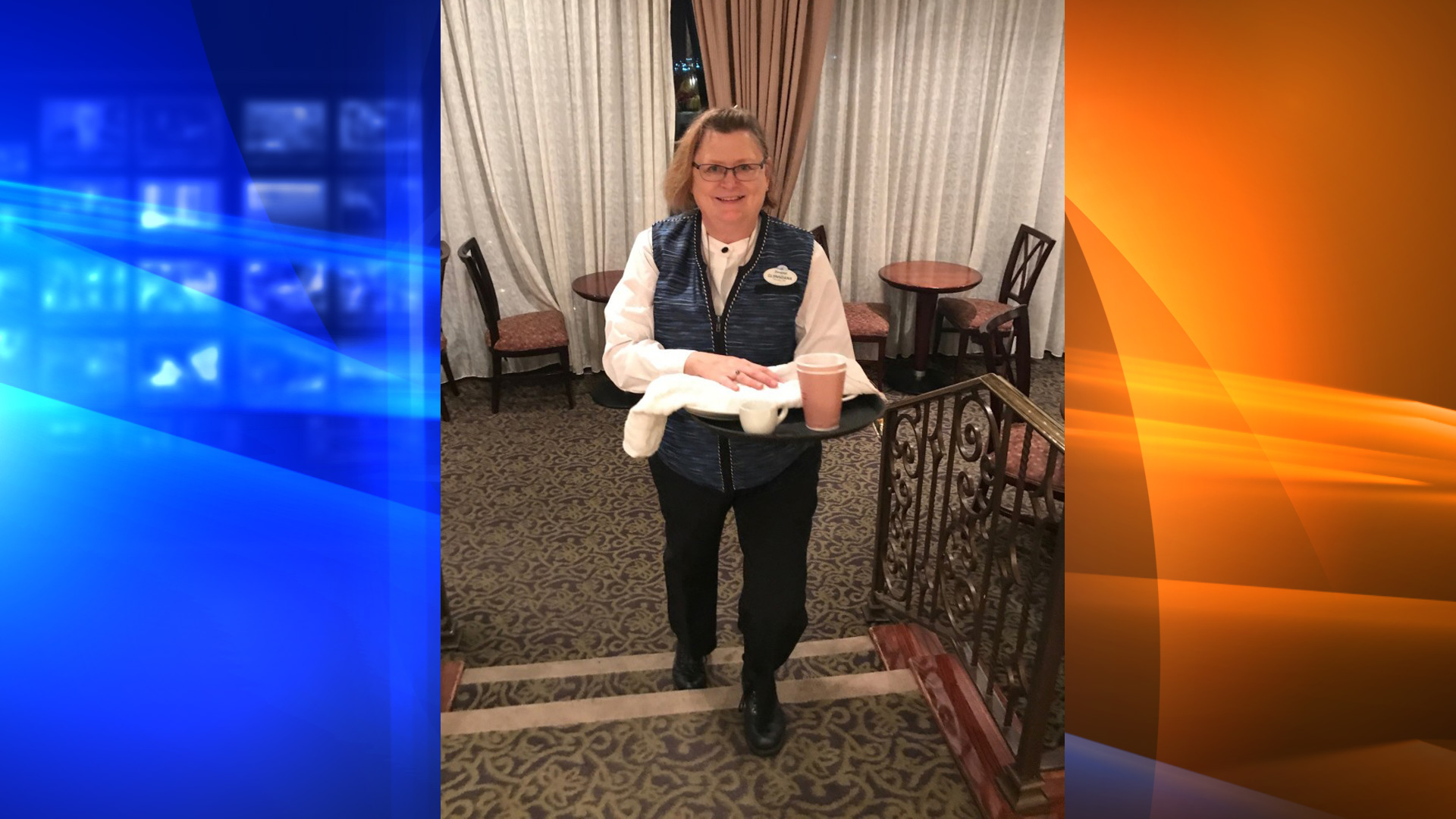 Glynndana Shevlin, a furloughed food and beverage concierge at the Disneyland Hotel, hopes she’ll get her old job back soon. (Glynndana Shevlin )