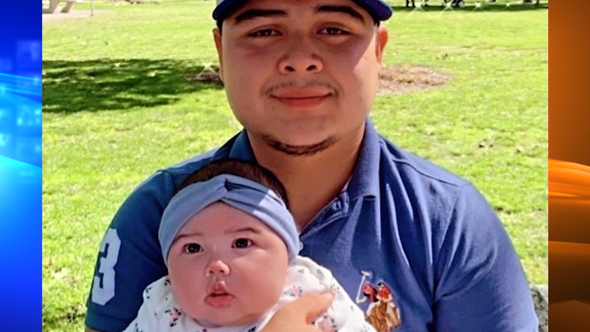 Daniel Guerrero holds his daughter, Alyssa, in an undated photo posted to a GoFundMe page.