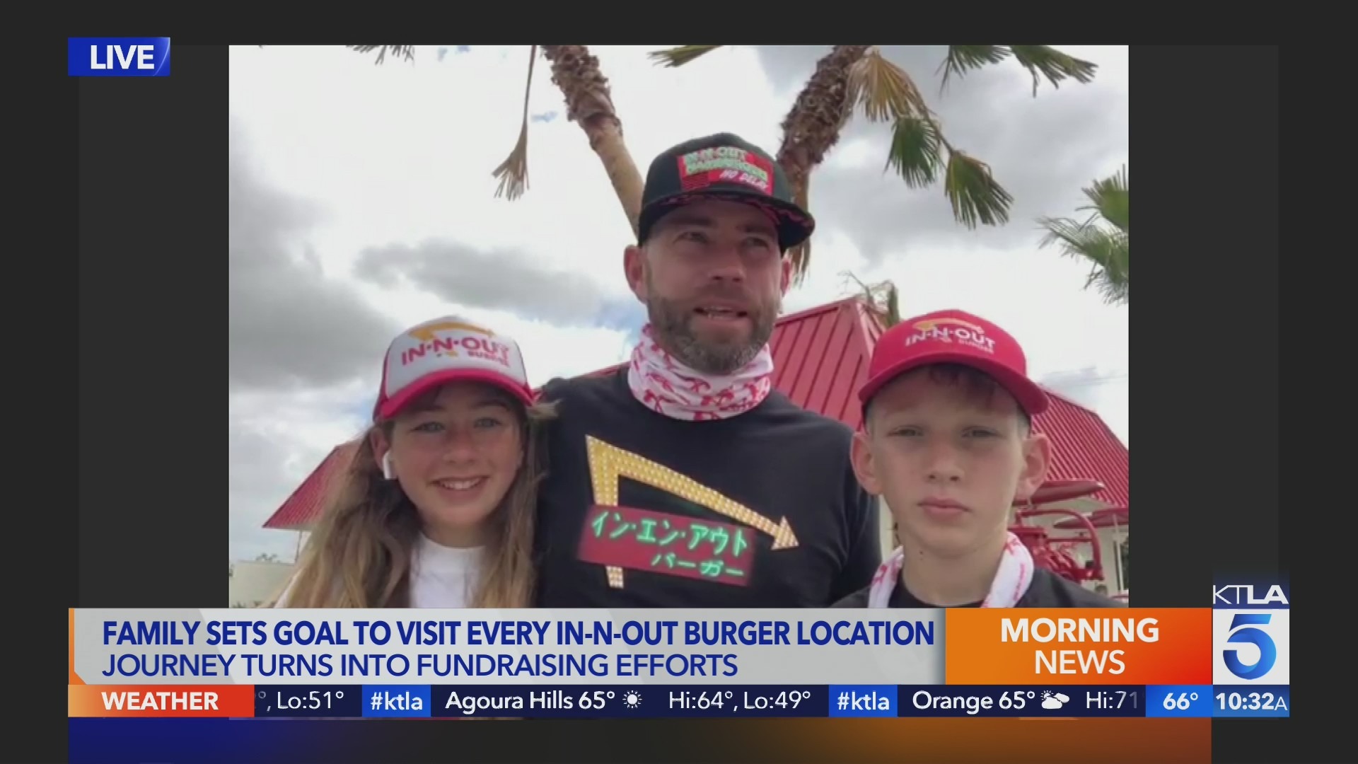 Link Up with Lynette: Templeton family attempts nationwide 'In-N-Out Road Trip'