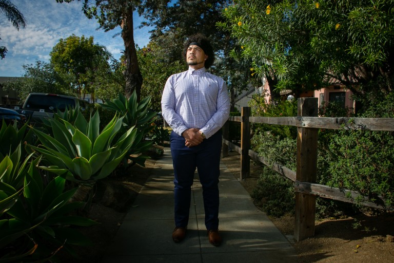 Chris Stuart, who is part of a class-action lawsuit alleging that the city of Long Beach pays Black employees less and keeps them in lower-tier jobs, is seen in an undated photo. (Jason Armond / Los Angeles Times)