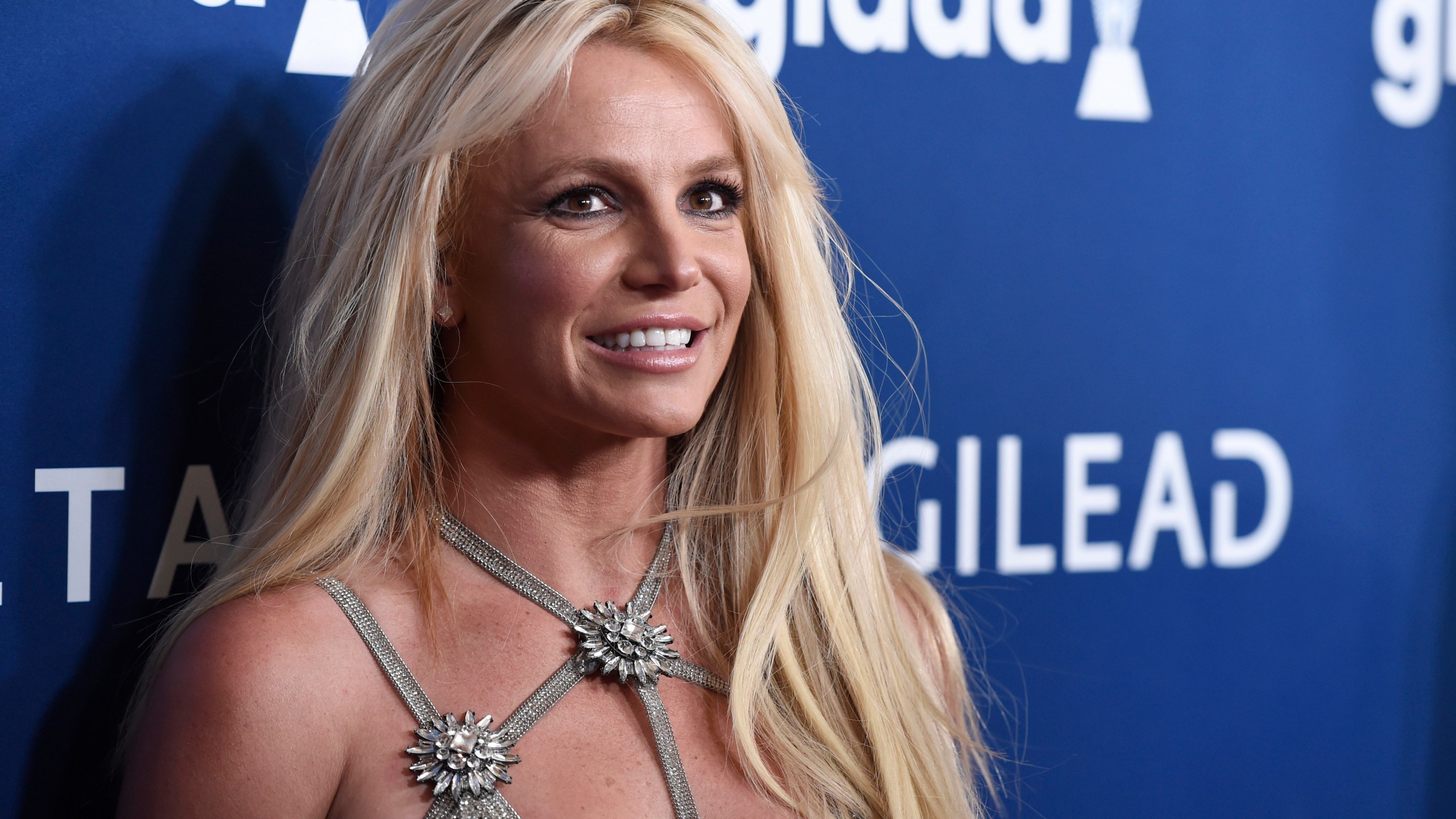 Britney Spears arrives at the 29th annual GLAAD Media Awards in Beverly Hills on April 12, 2018. (Chris Pizzello / Invision / Associated Press)