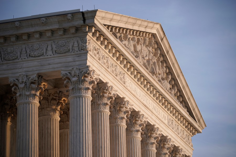 In this Nov. 5, 2020, file photo the Supreme Court is seen in Washington. With abortion and guns already on the agenda, the conservative-dominated Supreme Court is considering adding a third blockbuster issue _ whether to ban consideration of race in college admissions. (AP Photo/J. Scott Applewhite, File)