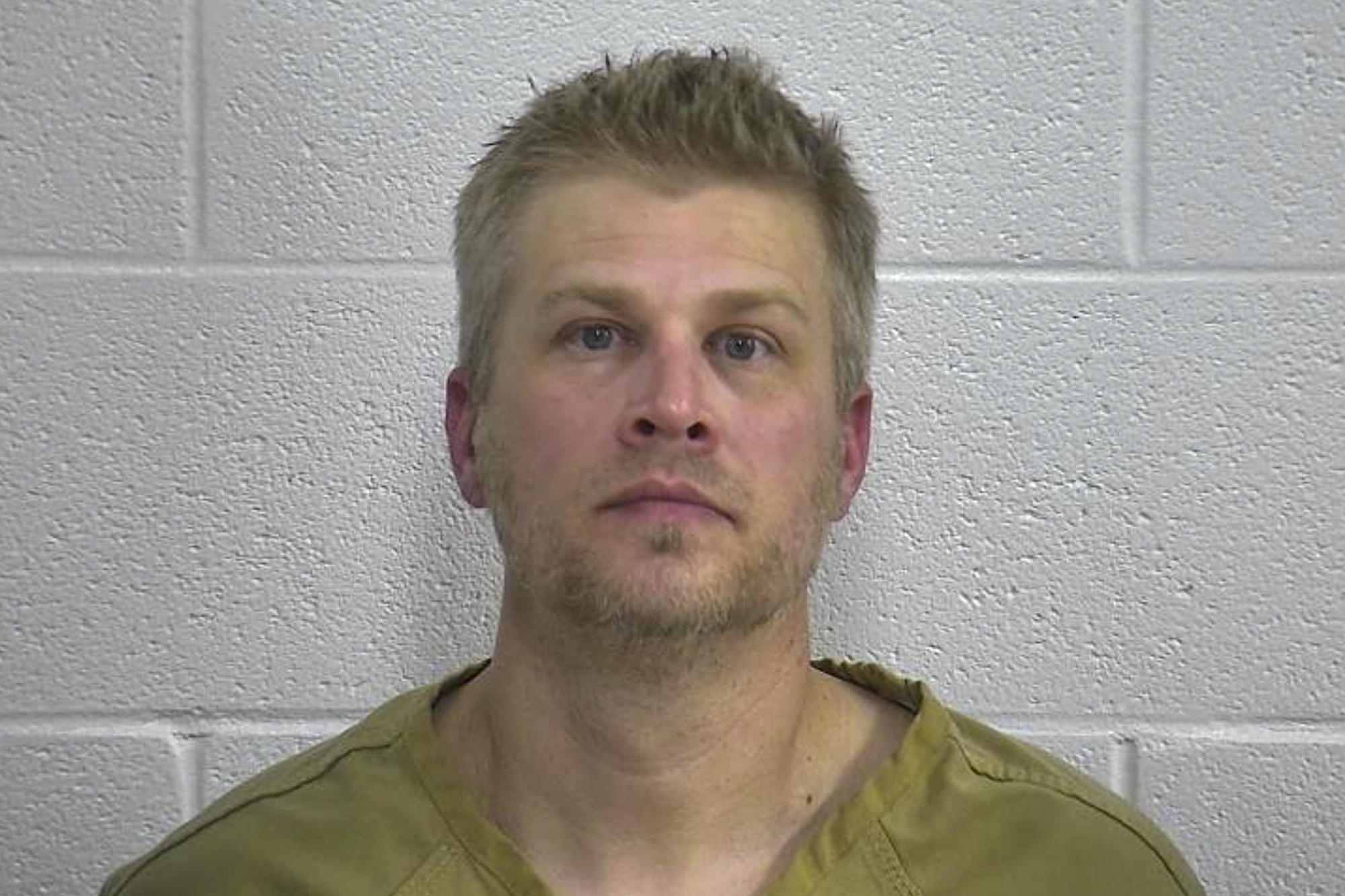 This Sunday, May 30, 2021 booking photo released by the Laurel County, Ky., Correctional Center shows, Patrick Baker. Baker, convicted of reckless homicide in a 2014 home invasion and then pardoned two years later by then-Gov. Matt Bevin, has been arrested on federal charges in connection to the same crime, according to court records unsealed Tuesday, June 1, 2021. (Laurel County Correctional Center via AP)