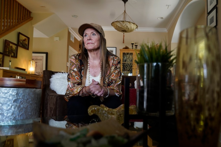 General contractor Victoria Staten poses for a portrait at her home Thursday, June 17, 2021, in Chicago. Small business owners like Staten have endured shutdowns and revenue drops during the COVID-19 outbreak, now must contend with another crisis: spiking prices for goods and services that squeeze profits and force many owners to pass the increases along to customers. (AP Photo/Charles Rex Arbogast)