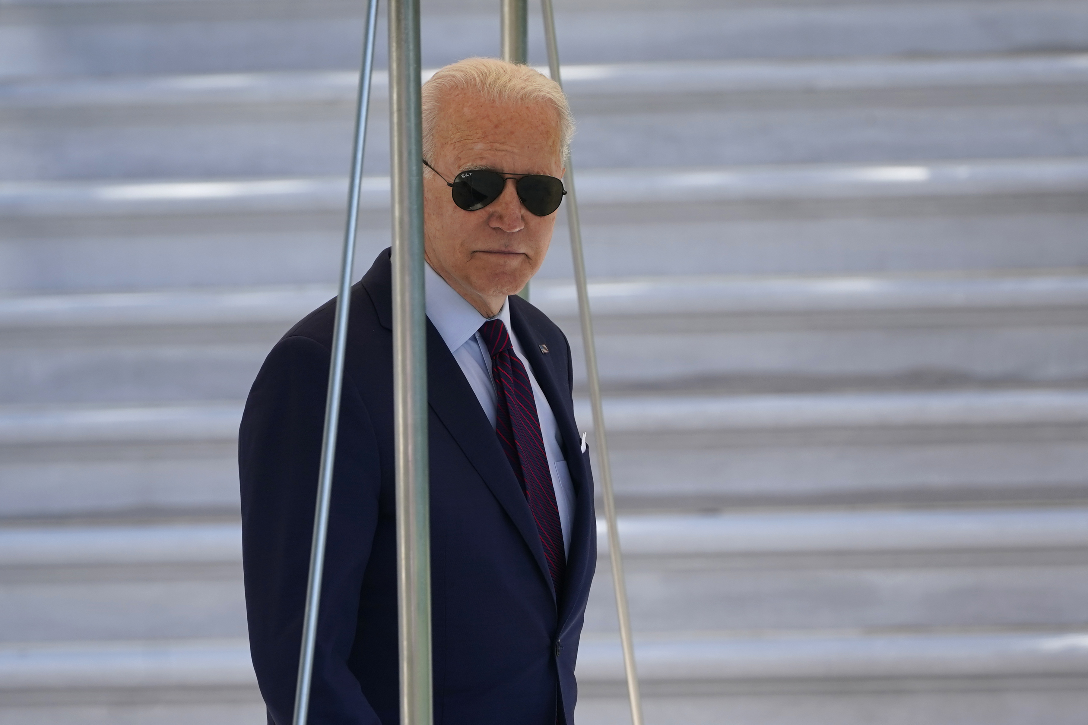 President Joe Biden walks to Marine One on the South Lawn of the White House in Washington, Tuesday, June 29, 2021. (AP Photo/Susan Walsh)