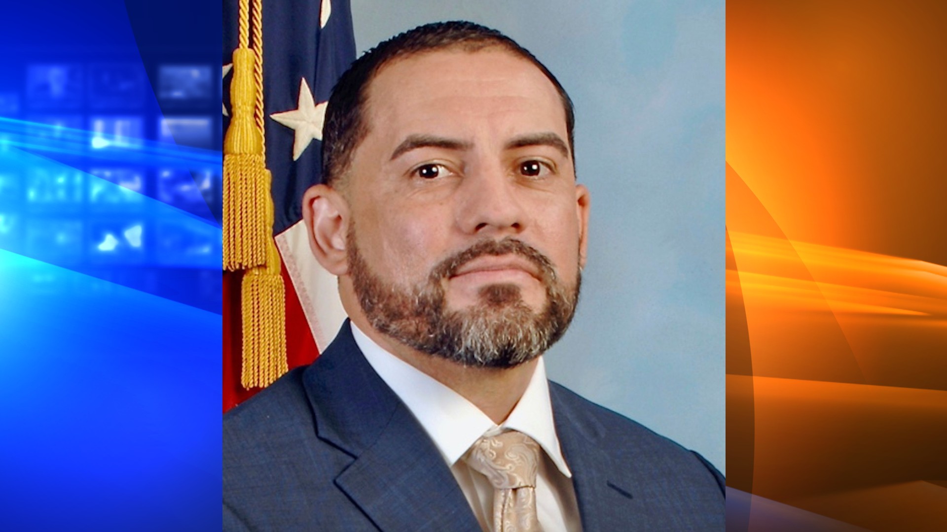 This image provided by defense attorney Robert Bonsib of MarcusBonsib, LLC, shows FBI agent Eduardo Valdivia, who has been charged with attempted murder in the off-duty shooting of another man on a Metro subway train last year in a Maryland suburb of Washington, D.C., according to court records unsealed Tuesday, June 1, 2021. Valdivia turned himself in to local authorities at a county jail Tuesday morning, according to Chief Deputy Maxwell Uy of the Montgomery County Sheriff’s Office. (MarcusBonsib, LLC via AP)