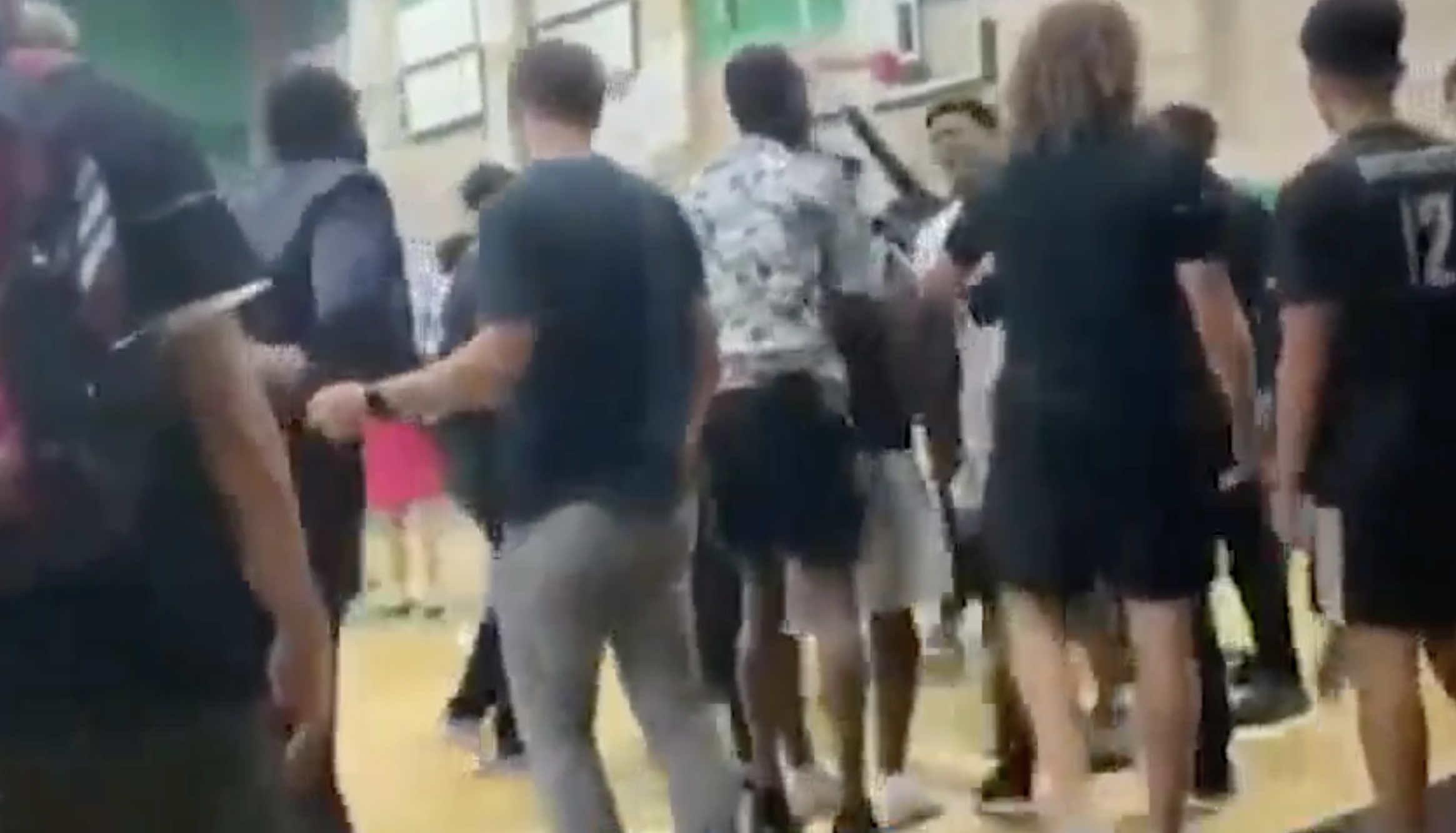 Footage obtained by KSWB shows tortillas being thrown at a team at Coronado High School.