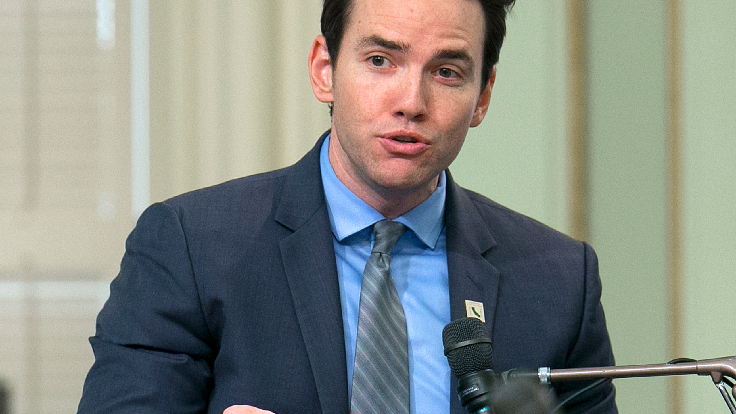 This Aug. 31, 2017, file photo shows Assemblyman Kevin Kiley, R-Rocklin at the Capitol in Sacramento. (Rich Pedroncelli/Associated Press)