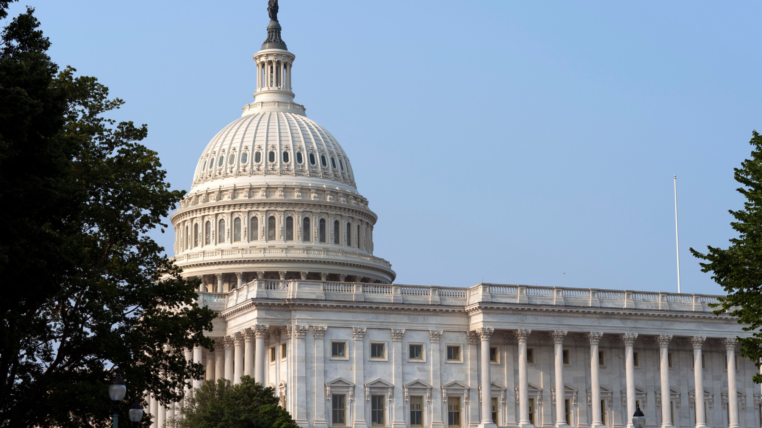 The U.S. Capitol is seen in Washington, Tuesday, July 20, 2021. (AP Photo/Jose Luis Magana)