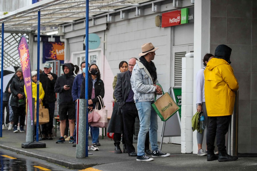 New Zealand's government took drastic action Tuesday by putting the entire nation into a strict lockdown for at least three days after finding a single case of coronavirus infection in the community. Prime Minister Jacinda Ardern invoked some of the stirring rhetoric she used early in the pandemic by urging the “team of 5 million” — New Zealand's population — to go hard and early in trying to eliminate the latest outbreak. "We have seen what happens elsewhere if we fail to get on top of it," Ardern said. “We only get one chance.” She said Auckland, where the infected man lives, and Coromandel, where he had visited, would go into a full lockdown for seven days and the remainder of the country for three days while health experts tried to find the source of his infection. The developments prompted people to line up outside supermarkets to stock up on essential items and sparked a sharp drop in the value of the New Zealand dollar. New Zealand had managed to stamp out the virus, and the last outbreak was in February. But Ardern had been warning that the contagiousness of the delta variant would likely require more drastic action than previous outbreaks. New Zealand has also been slower than other developed nations to inoculate its population, leaving it vulnerable to outbreaks. Only 32% of people have had at least one shot and 18% are fully vaccinated. And officials have been viewing a growing outbreak in nearby Sydney with alarm, saying they don't want to make the same mistakes by waiting too long to impose strict measures. Health officials said genome testing would not verify until Wednesday whether the infected 58-year-old man had the delta variant, although they were working under the assumption he does. Officials said they could not immediately find a connection between the man and the handful of people who have tested positive while isolating in quarantine after arriving from abroad. The border is seen as the most likely source of any outbreaks. The move into the strictest lockdown underscored the vastly different approach New Zealand has taken to the virus than most other nations, which are attempting to suppress its spread rather than eliminate it entirely. New Zealand has reported just 26 virus deaths since the pandemic began. The lockdown takes effect from just before midnight Tuesday. It requires people to remain at home and avoid others. Most people can leave only to buy groceries or exercise. The nation's vaccination program had been accelerating but has been suspended for two days due to the outbreak.