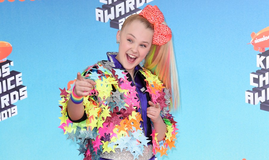 JoJo Siwa arrives at the Nickelodeon Kids' Choice Awards on March 23, 2019, In Los Angeles. (Richard Shotwell/Invision/AP, File)