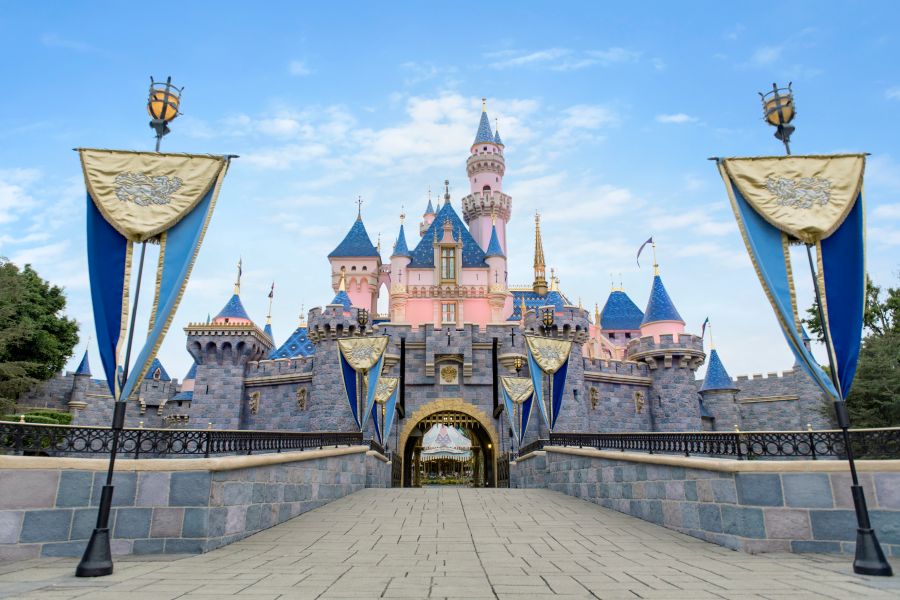 Disneyland castle