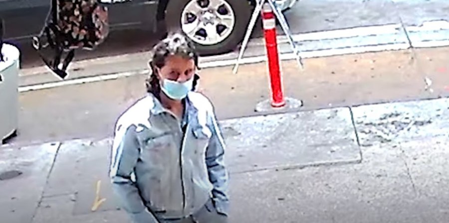 Police are seeking this man in connection with an Aug. 14 stabbing in downtown Los Angeles. (LAPD)