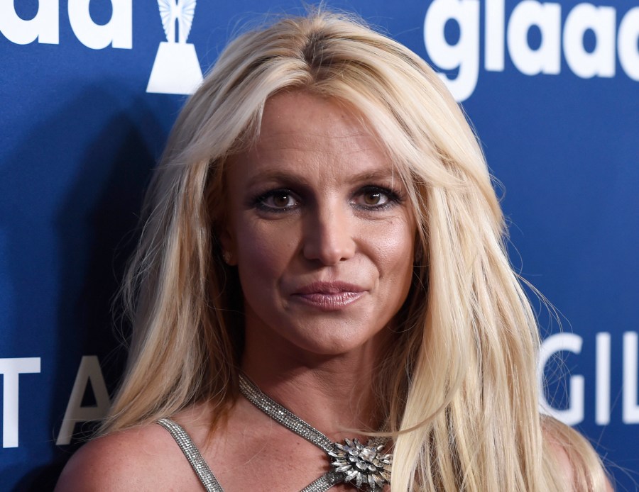 Britney Spears arrives at the 29th annual GLAAD Media Awards on April 12, 2018, in Beverly Hills. (Chris Pizzello / Invision / Associated Press)