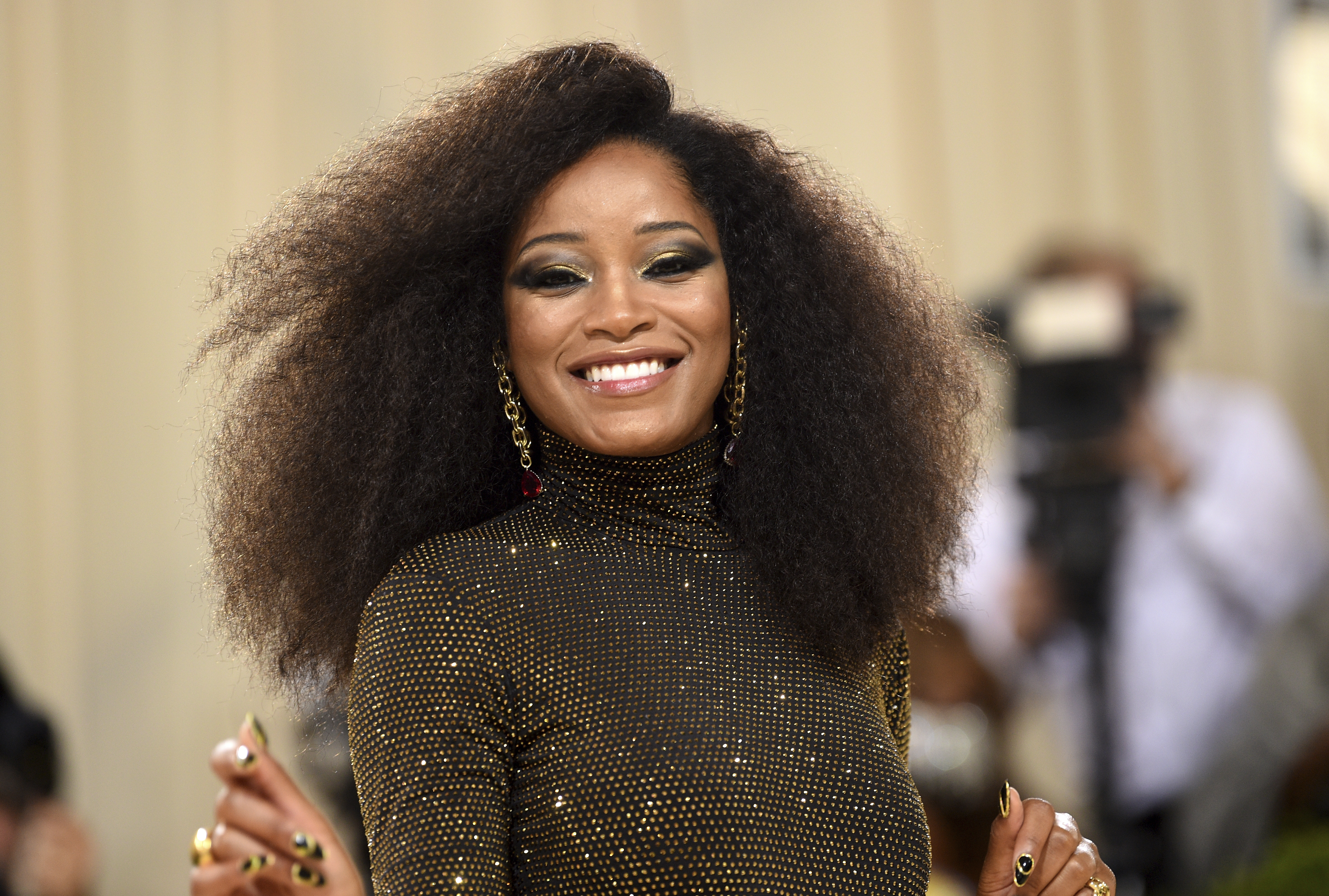 Keke Palmer attends The Metropolitan Museum of Art's Costume Institute benefit gala celebrating the opening of the "In America: A Lexicon of Fashion" exhibition on Sept. 13, 2021, in New York. (Evan Agostini/Invision/AP)