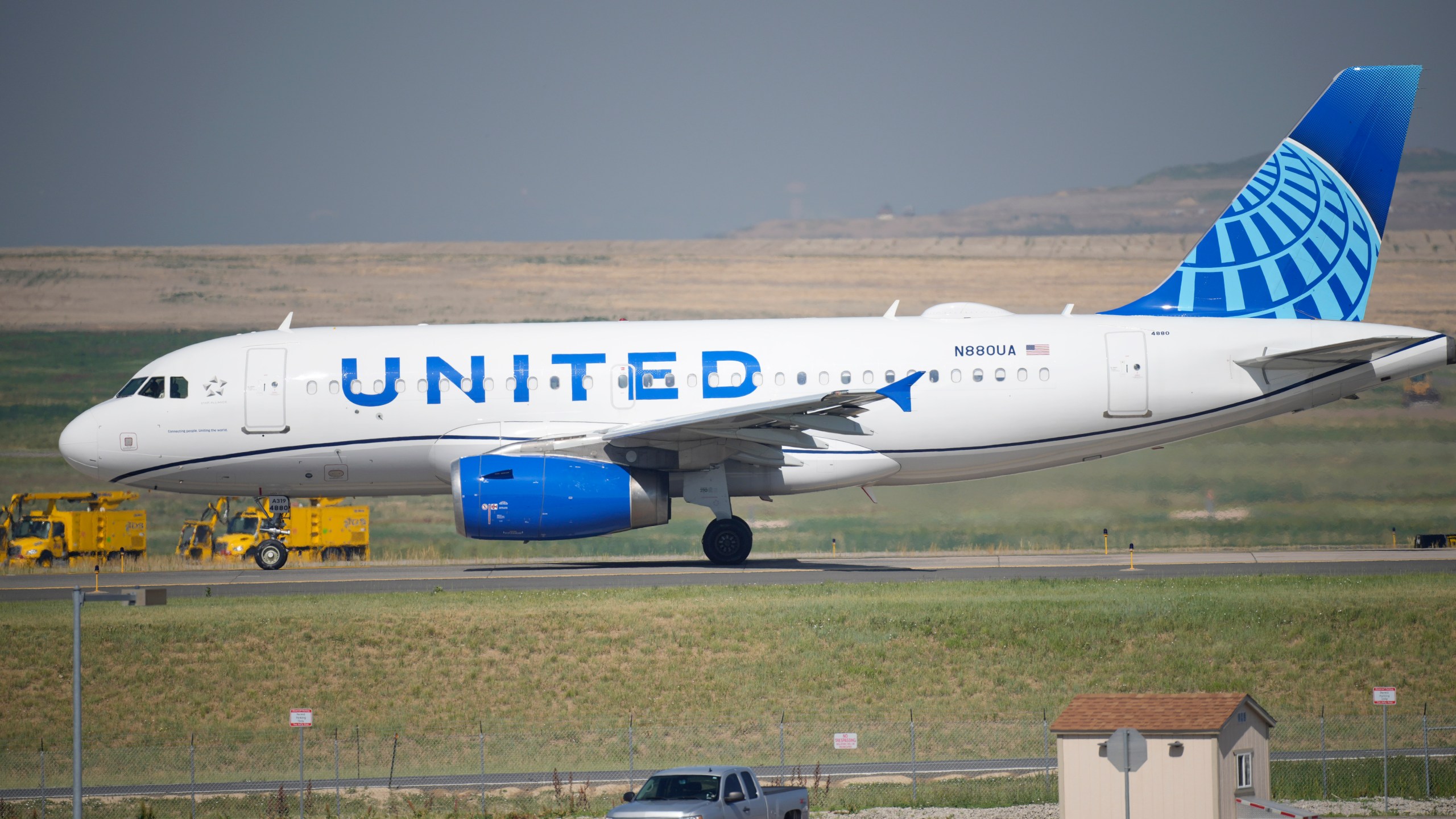 In this July 2, 2021 file photo, a United Airlines jetliner taxis down a runway for take off from Denver International Airport in Denver. (AP Photo/David Zalubowski, file)