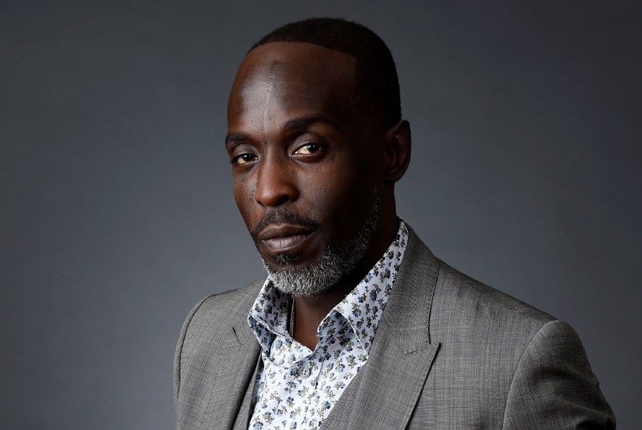 Actor Michael K. Williams poses for a portrait at the Beverly Hilton during the 2016 Television Critics Association Summer Press Tour on July 30, 2016, in Beverly Hills, Calif. (AP Photo/Chris Pizzello, File)