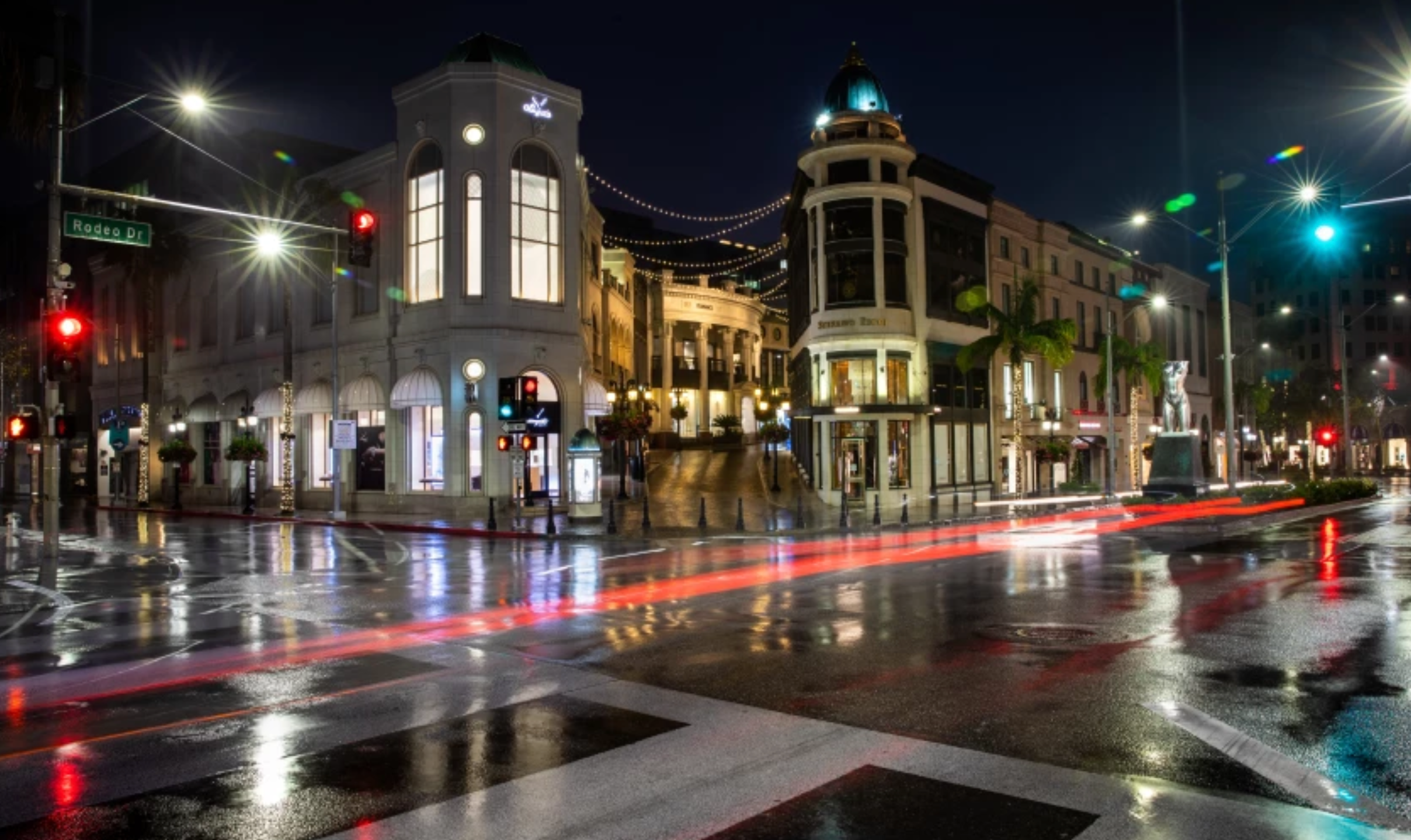 Rodeo Drive in Beverly Hills is seen in an undated filephoto.(Jay L. Clendenin/Los Angeles Times)