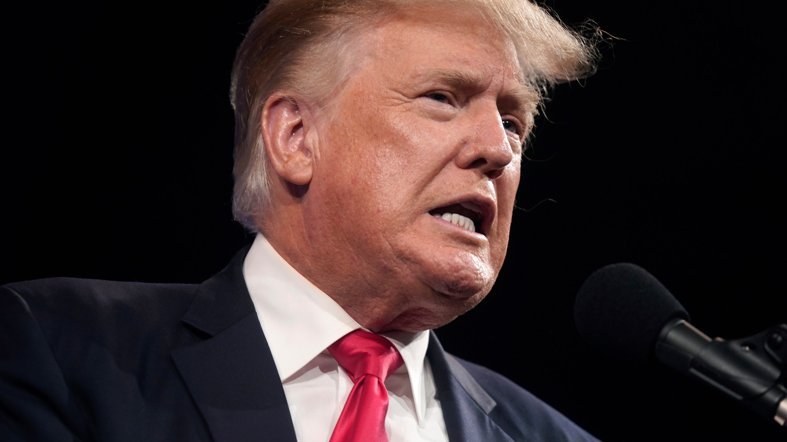 In this July 11, 2021, file photo former President Donald Trump speaks at the Conservative Political Action Conference in Dallas. (LM Otero/Associated Press)