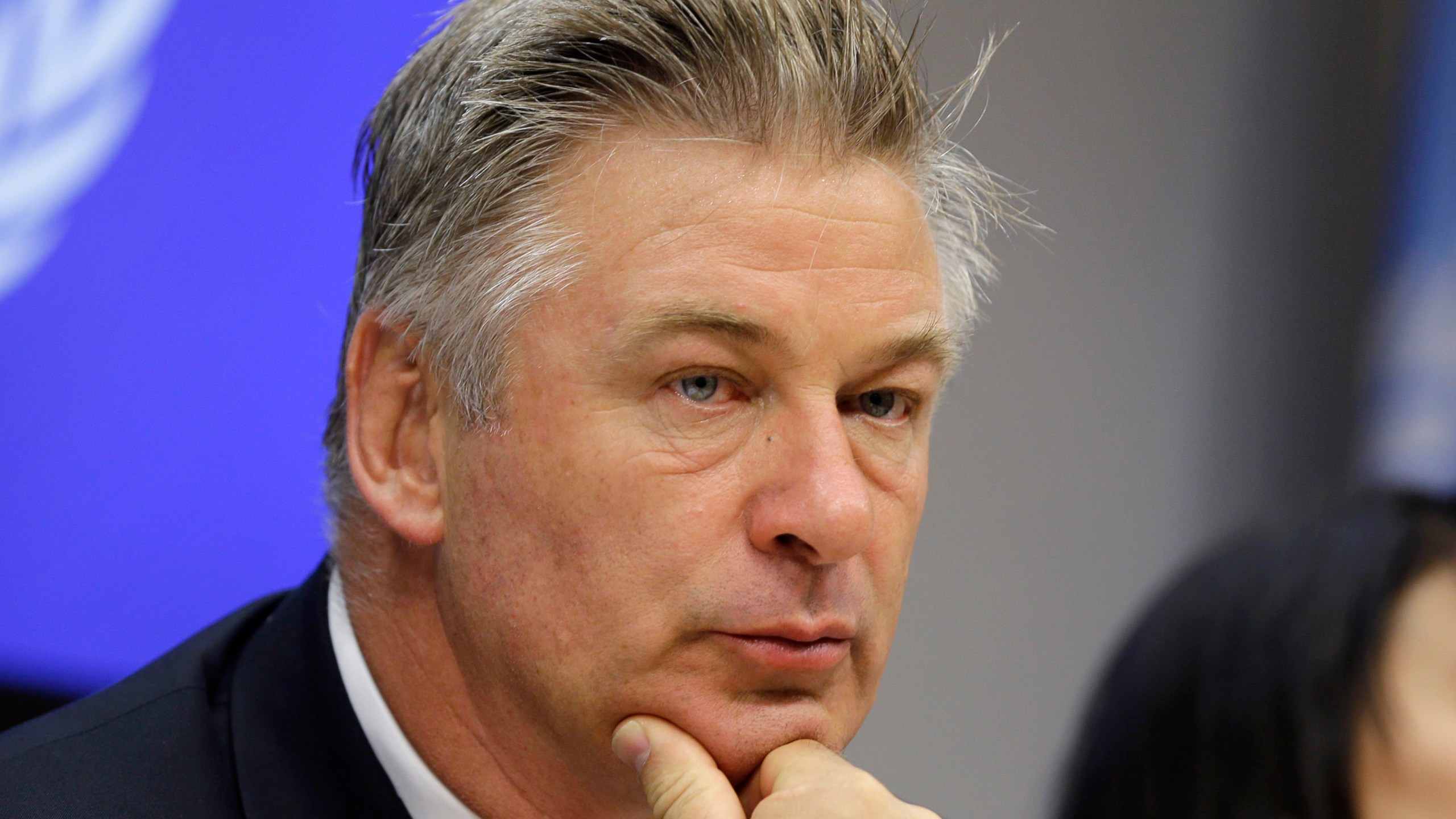 In this Sept. 21, 2015, file photo, actor Alec Baldwin attends a news conference at United Nations headquarters. Experts predict a tremendous legal fallout after Baldwin pulled the trigger on a prop gun while filming “Rust” in New Mexico and unwittingly killed a cinematographer and injured a director. (AP Photo/Seth Wenig, File)