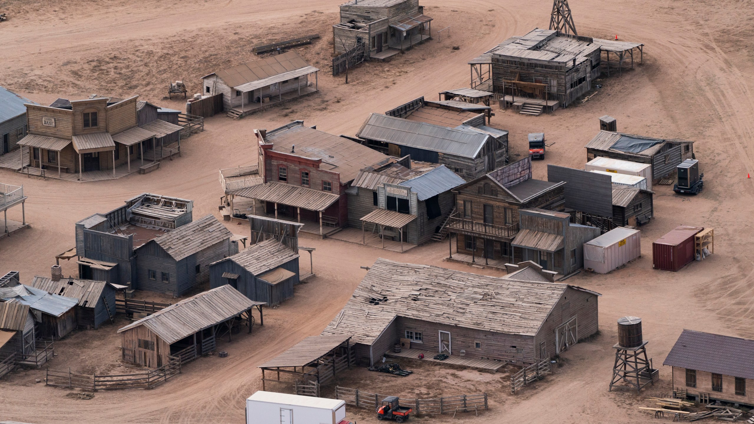 This Oct. 23, 2021, file photo, shows the Bonanza Creek Ranch in Santa Fe, N.M., where actor Alec Baldwin pulled the trigger on a prop gun while filming “Rust” and unwittingly killed a cinematographer and injured a director. Experts predict a tremendous legal fallout. (AP Photo/Jae C. Hong, File)