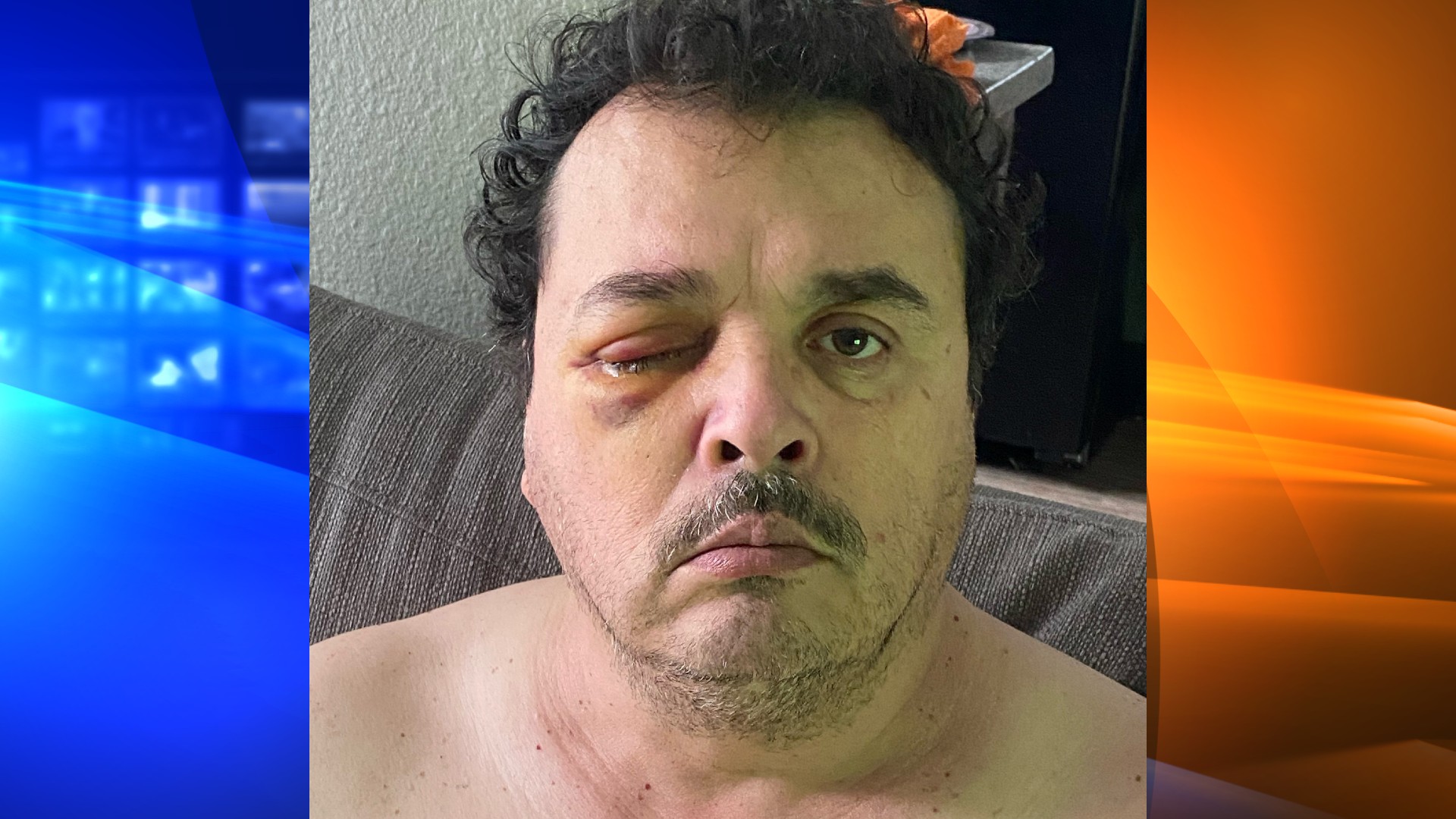 Alberto Avila, seen in this photo from October 2021, was assaulted by passengers he picked up while working as a driver for Lyft. (Fabiola Licea)