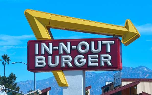 In-N-Out Burger restaurant in Alhambra