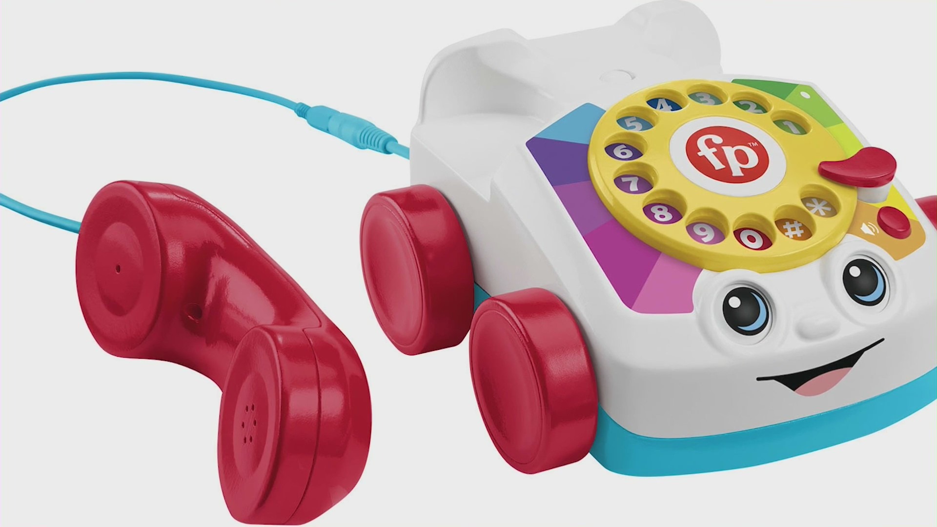 Fisher-Price announced Oct. 19, 2021 it's launching a version of its classic Chatter Telephone that can make real calls. (Fisher-Price)