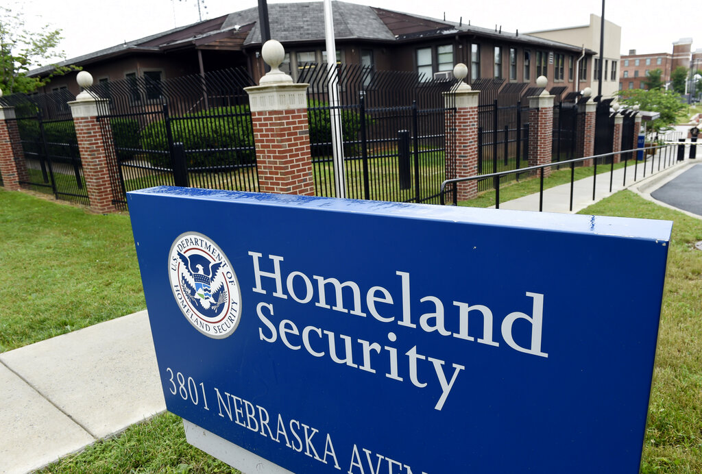 The Homeland Security Department headquarters in northwest Washington, on June 5, 2015. (AP Photo/Susan Walsh, File)