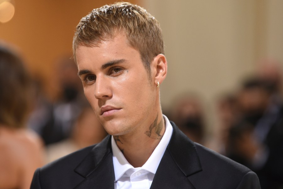 Justin Bieber attends The Metropolitan Museum of Art's Costume Institute benefit gala celebrating the opening of the "In America: A Lexicon of Fashion" exhibition on Monday, Sept. 13, 2021, in New York. (Photo by Evan Agostini/Invision/AP, File)