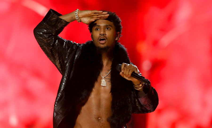 In this June 25, 2017, file photo, Trey Songz performs at the BET Awards at the Microsoft Theater in Los Angeles. (Matt Sayles/Invision/AP, File)