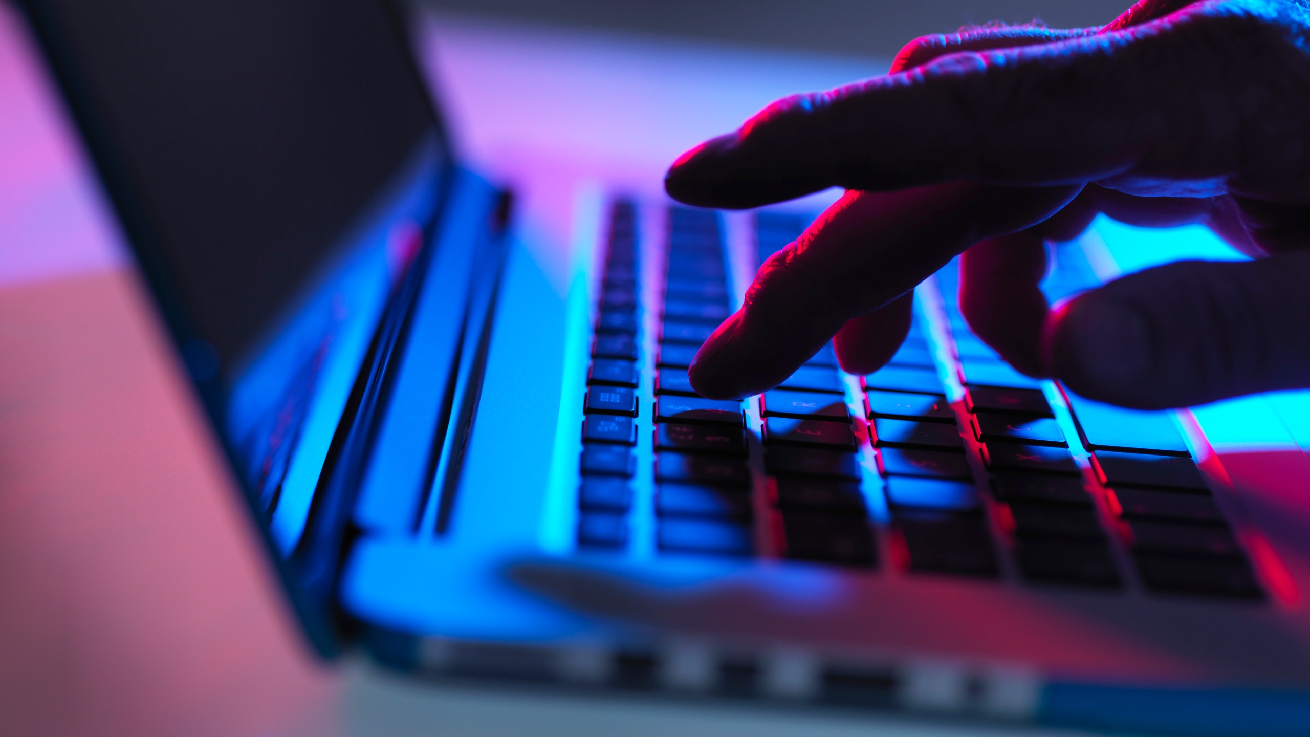 A man is seen typing in this undated file photo. (Getty Images)