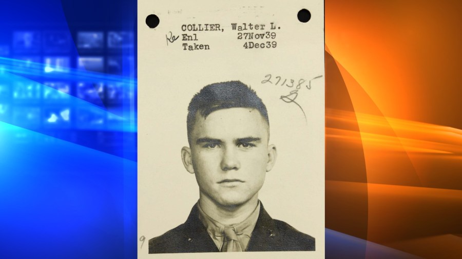 Pfc. Walter L. Collier of Burbank is seen in a photo released by the Defense POW/MIA Accounting Agency.