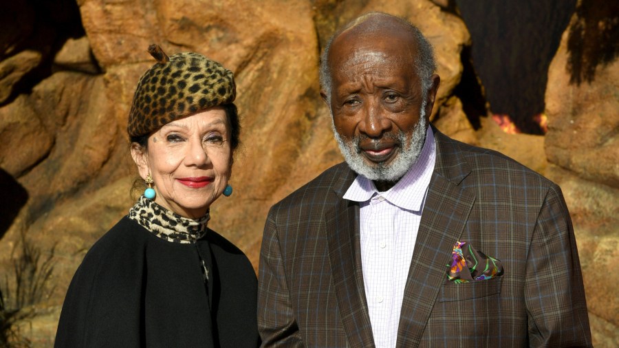 Jacqueline Avant and Clarence Avant attend the premiere of Disney's "The Lion King" at Dolby Theatre on July 9, 2019 in Hollywood, California. (Kevin Winter/Getty Images)