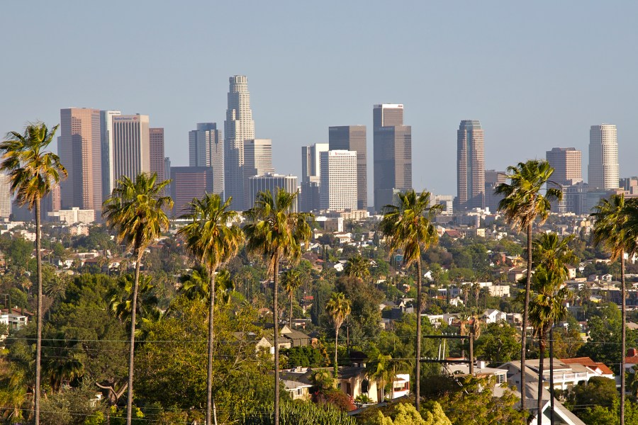 A view of downtown Los Angeles is seen in this file photo. (Getty Images)