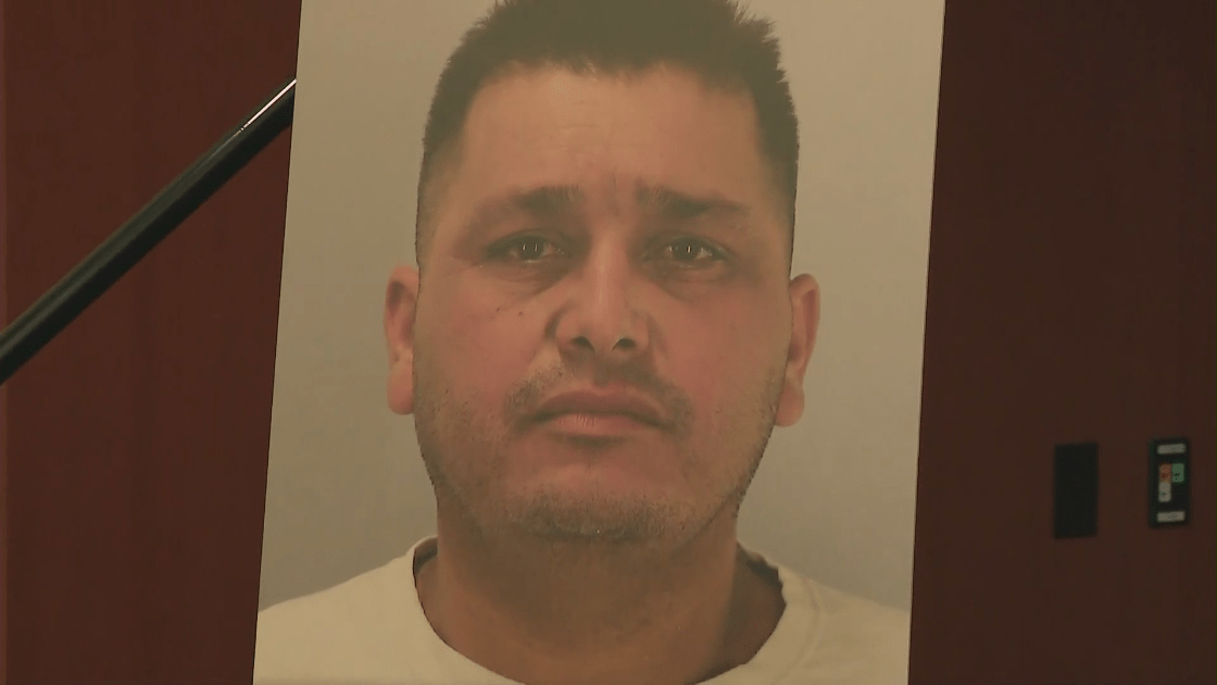 Jose Manuel Garcia is shown in a photo released by the Riverside County District Attorney's Office on Dec. 10, 2021. (KTLA)