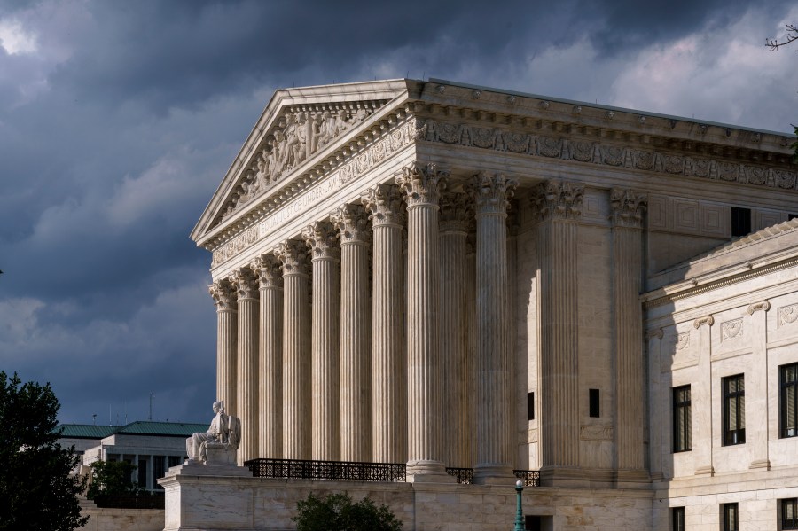 This June 8, 2021, photo shows the Supreme Court in Washington. (AP Photo/J. Scott Applewhite, File)